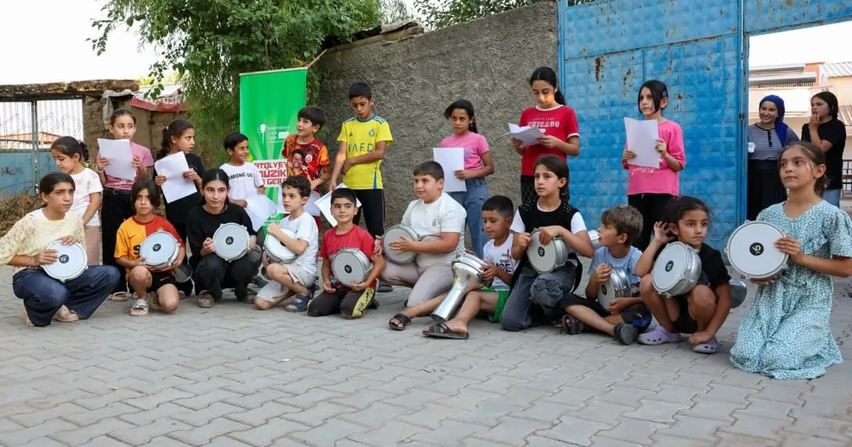 Diyarbakir gezici muzik atolyesiyle cocuklar konsere hazirlaniyor PsQnZlb9
